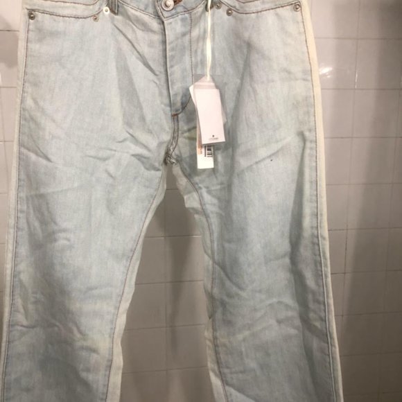 LIMITED EDITION MEN VERSACE JEAN COUTURE DENIM JEANS PANTS SIZE 34 MADE IN ITALY - Picture 14 of 14